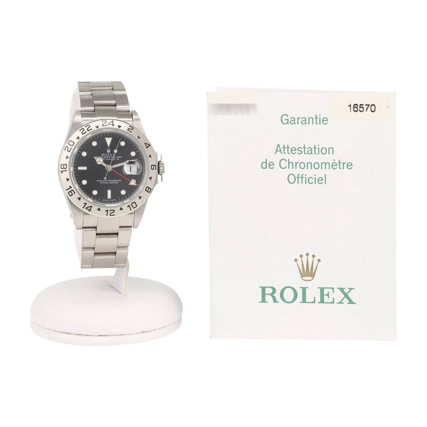 Rolex Explorer II  in stainless steel Ref: Rolex - 16570  Circa 2002