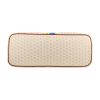 Moynat   shopping bag  in beige monogram canvas  and brown leather - Detail D1 thumbnail