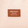 Moynat   shopping bag  in beige monogram canvas  and brown leather - Detail D2 thumbnail