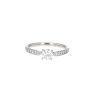 Anello solitario Tiffany & Co Harmony in platino e diamanti - 360 thumbnail