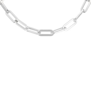 Collier Dinh Van Maillons taille XL en argent