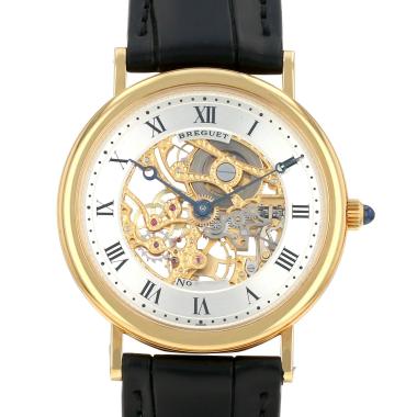 Montre Breguet Breguet Squelette en or jaune Vers 1990