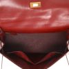 Bolso de mano Hermès  Kelly 32 cm en cuero box color burdeos - Detail D3 thumbnail