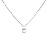 Chopard Happy Diamonds necklace in white gold and diamond - 00pp thumbnail