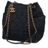 Sac à main Chanel   en denim bleu - 00pp thumbnail