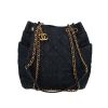 Sac à main Chanel   en denim bleu - 360 thumbnail