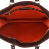 Borsa Louis Vuitton  Sac Plat in tela a scacchi ebana e pelle marrone - Detail D3 thumbnail