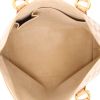 Louis Vuitton  Saleya handbag  in azur damier canvas  and natural leather - Detail D3 thumbnail