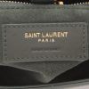 Bolso de mano Saint Laurent  5 à 7 en cuero verde - Detail D2 thumbnail