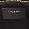 Bolso de mano Saint Laurent  5 à 7 en cuero negro - Detail D2 thumbnail