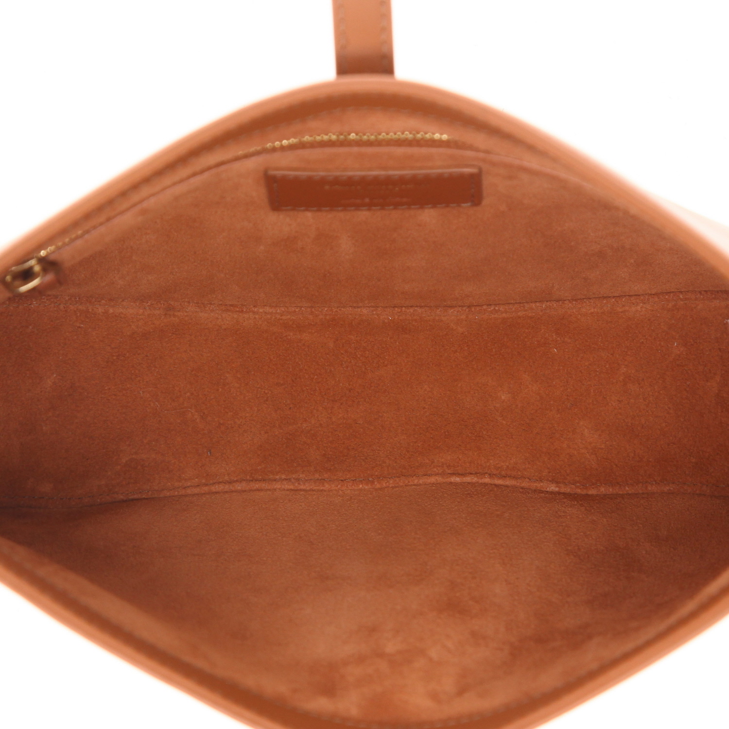 Saint Laurent  5 à 7 handbag  in brown leather - Detail D3