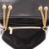 Bolso bandolera Saint Laurent  Loulou en cuero acolchado con motivos de espigas negro - Detail D3 thumbnail