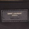 Bolso bandolera Saint Laurent  Puffer en cuero acolchado con motivos de espigas beige - Detail D2 thumbnail