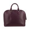 Sac à main Louis Vuitton  Alma moyen modèle  en cuir épi violet - 360 thumbnail