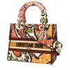 Bolso de mano Dior  Lady D- Lite modelo mediano  en lona multicolor - 00pp thumbnail