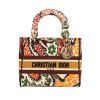 Dior  Lady D- Lite medium model  handbag  in multicolor canvas - 360 thumbnail