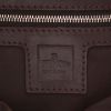 Fendi  Baguette handbag  in brown logo canvas  and brown leather - Detail D2 thumbnail