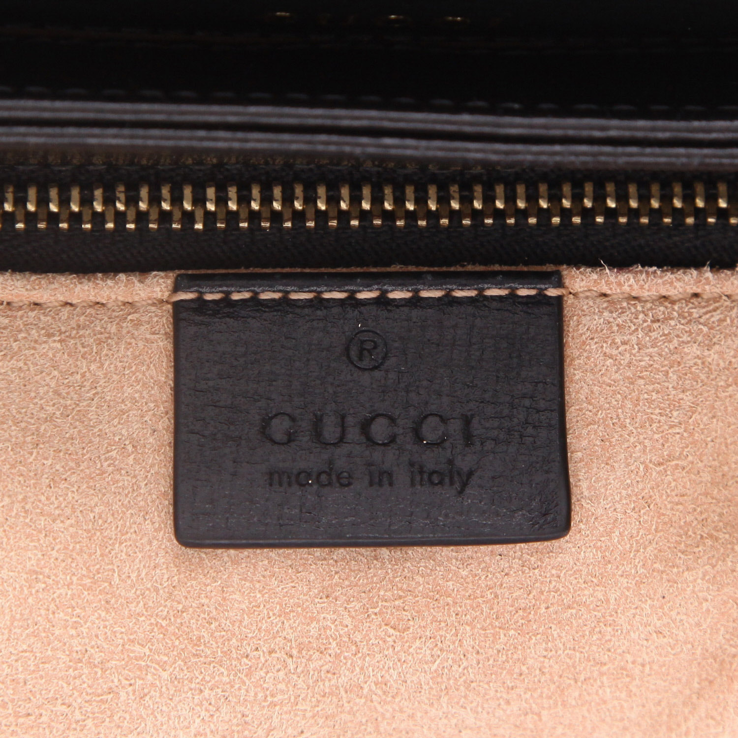 Bolso bandolera Gucci  1955 Horsebit modelo pequeño  en cuero negro - Detail D2