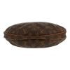 Louis Vuitton  Croissant handbag  in brown monogram canvas  and natural leather - Detail D1 thumbnail