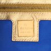 Borsa Fendi  Baguette in tela siglata marrone e pelle dorata - Detail D2 thumbnail