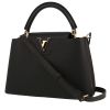 Louis Vuitton  Capucines handbag  in black leather taurillon clémence - 00pp thumbnail