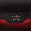 Louis Vuitton  Capucines handbag  in black leather taurillon clémence - Detail D2 thumbnail