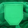 Bottega Veneta  Jodie handbag  in white and green canvas - Detail D2 thumbnail