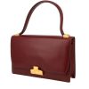 Hermès  Vintage handbag  in burgundy box leather - 00pp thumbnail