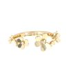 Bracelet ouvrant Van Cleef & Arpels Frivole en or jaune et diamants - 360 thumbnail