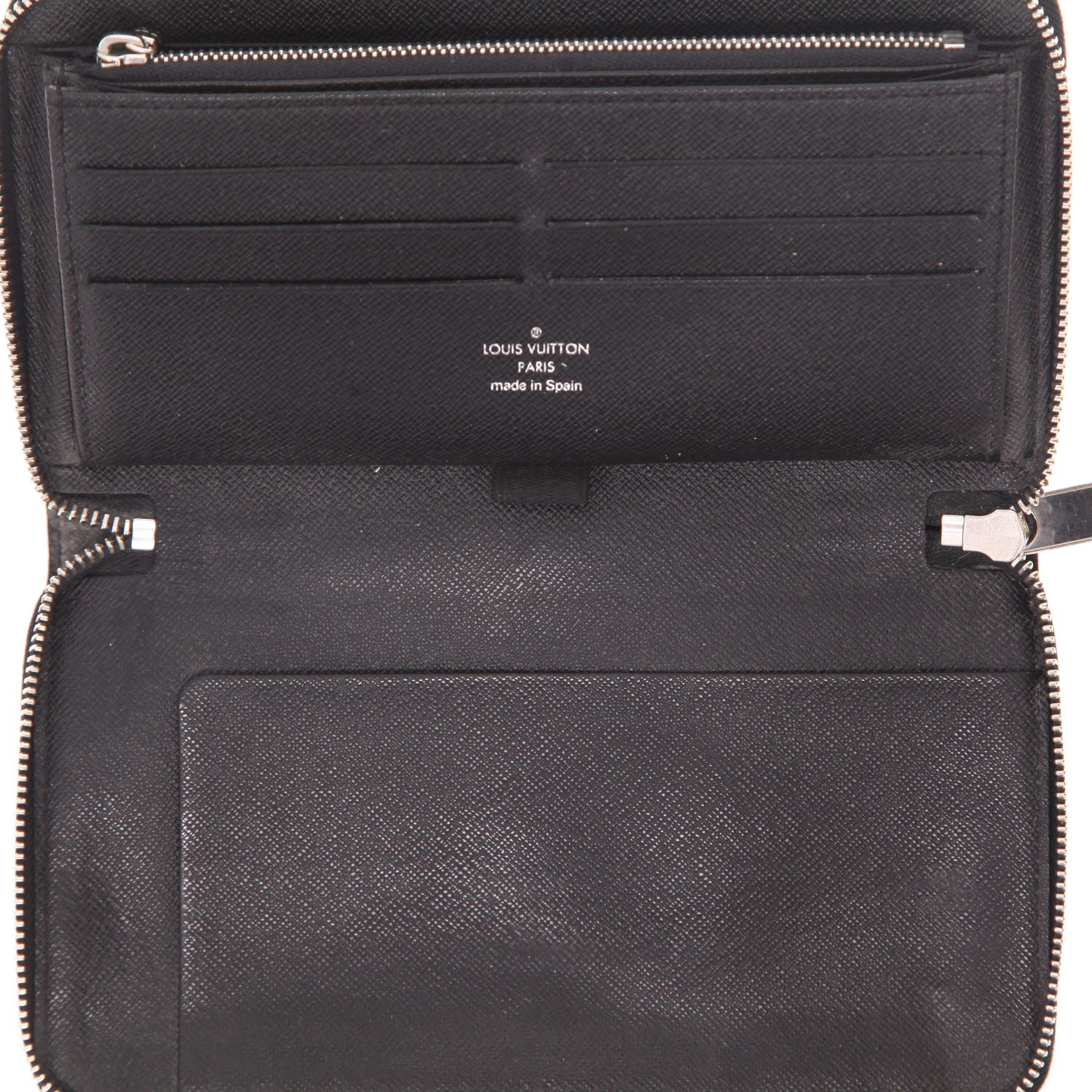 Billetera Louis Vuitton  Zippy en lona a cuadros - Detail D3