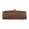 Hermès  Halzan shoulder bag  in etoupe togo leather - Detail D1 thumbnail