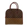 Borsa Louis Vuitton  Editions Limitées in tela e pelle marrone e puledro rosso - 360 thumbnail