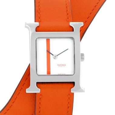 Hermès Heure H  in stainless steel Ref: Hermes - HH1.210  Circa 2010