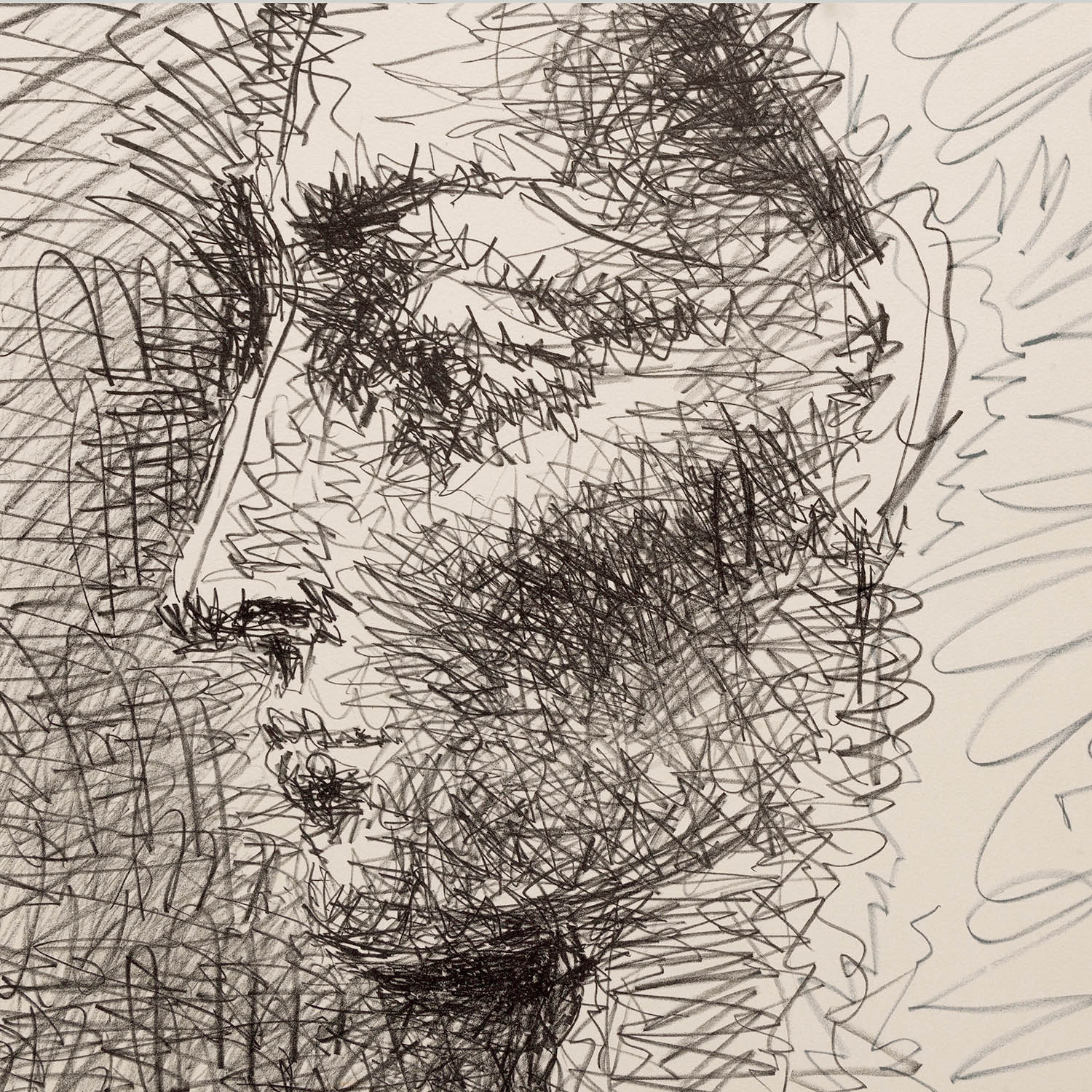 Pablo Picasso (1881-1973), Portrait de Jacqueline - 1956 - Detail D1
