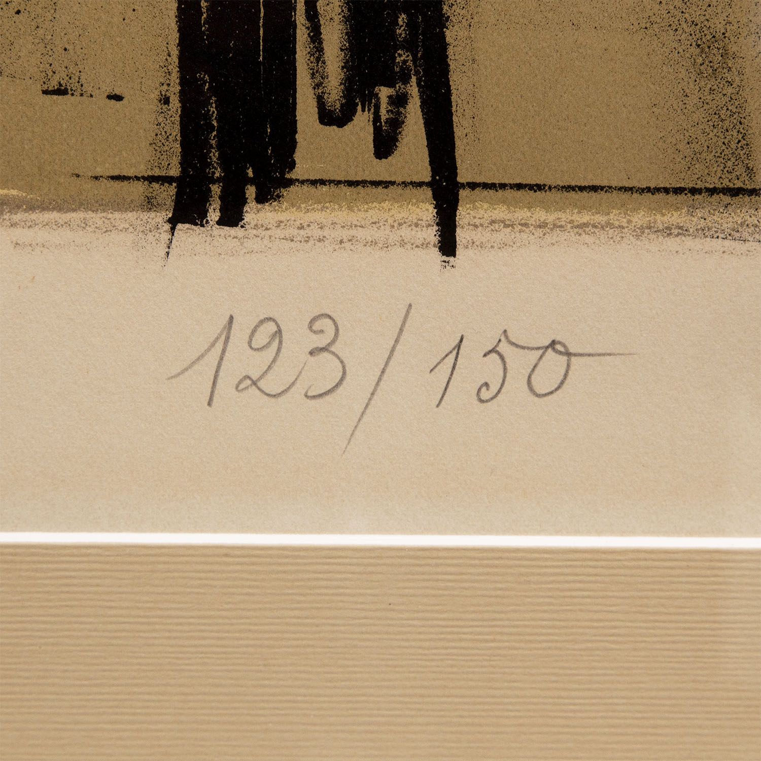 Bernard Buffet (1928-1999), New-York - 1964 - Detail D3