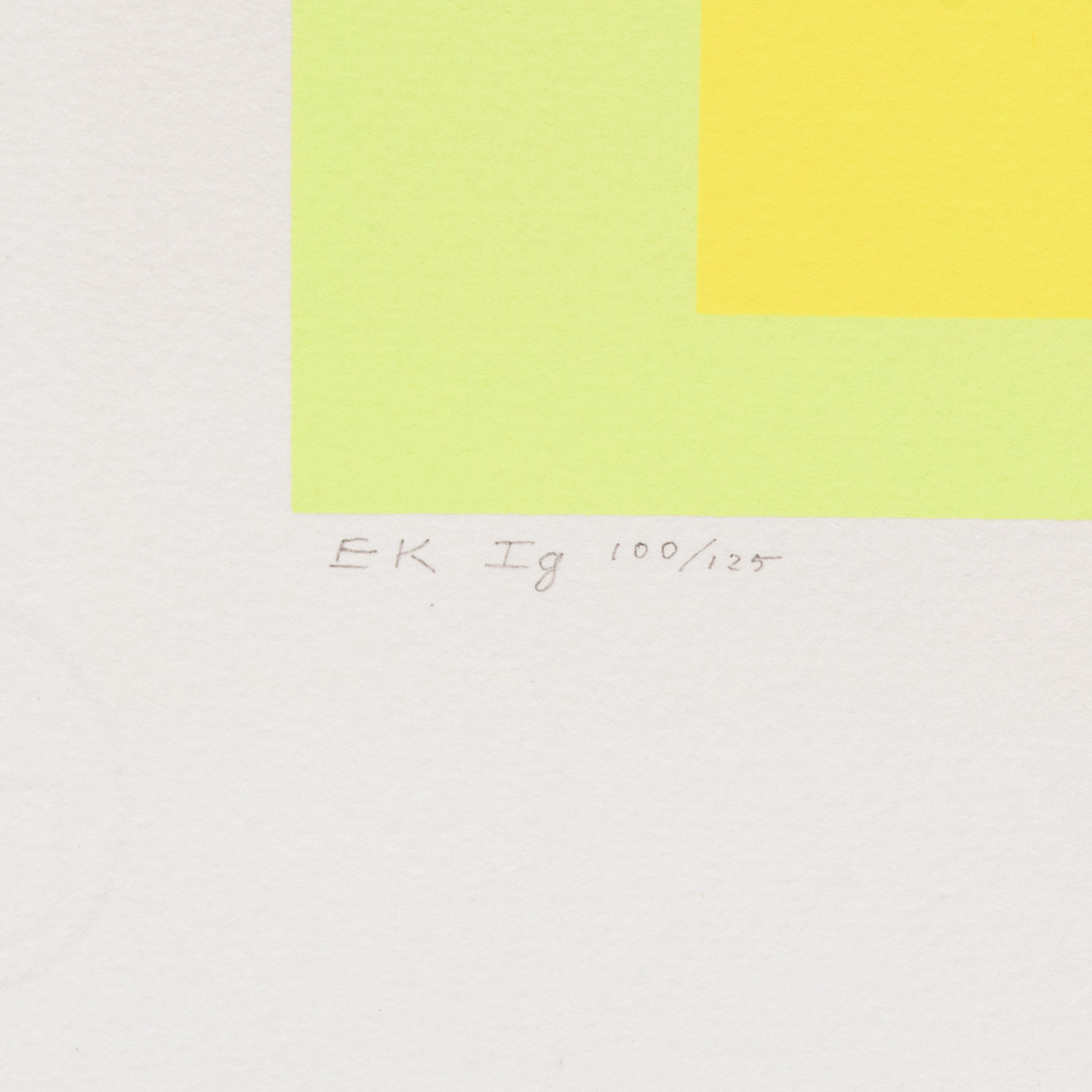 Josef Albers (1888-1976), EK Ig, from: Homage to the Square - 1970