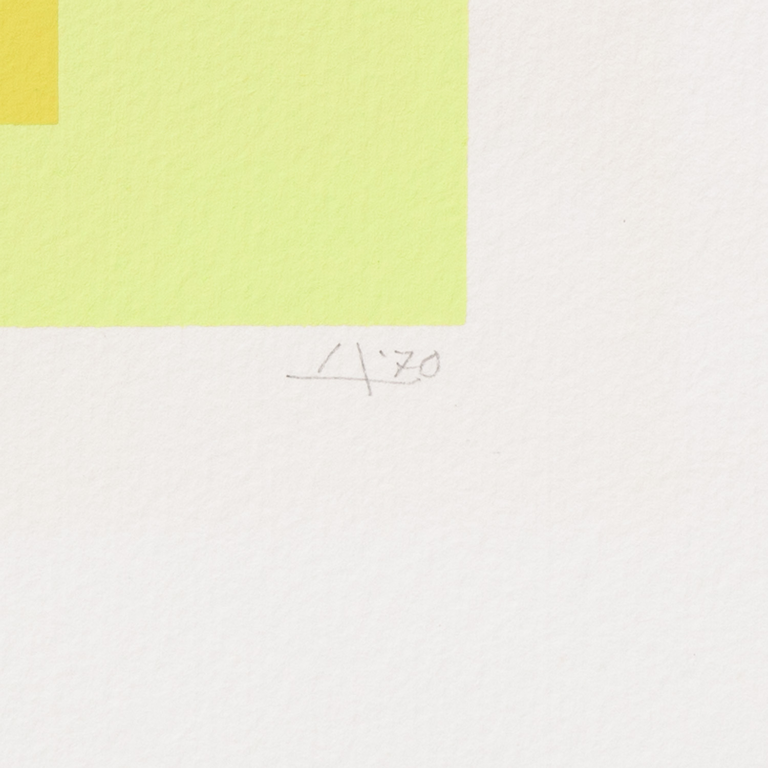 Josef Albers (1888-1976), EK Ig, from: Homage to the Square - 1970 - Detail D3