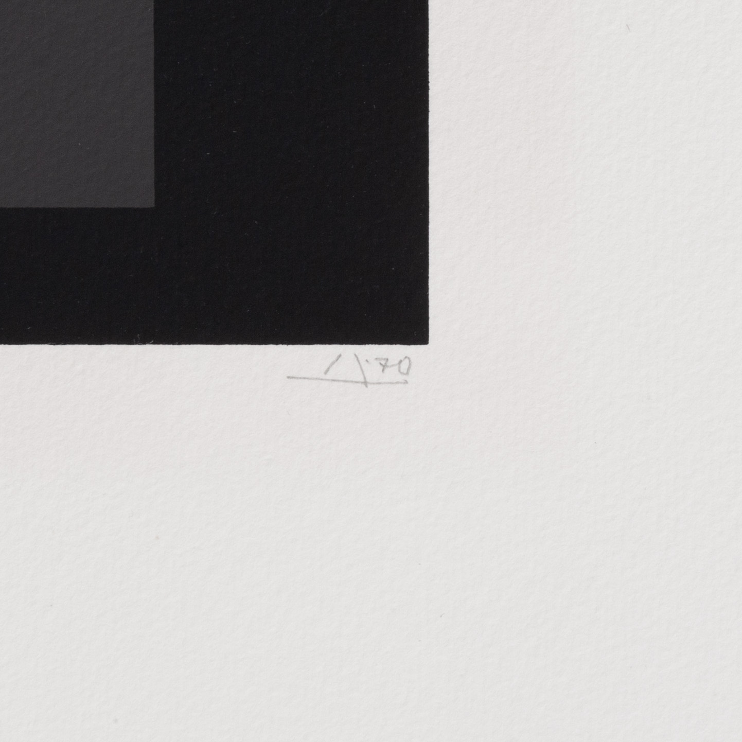 Josef Albers (1888-1976), EK Ii, from: Homage to the Square - 1970 - Detail D3