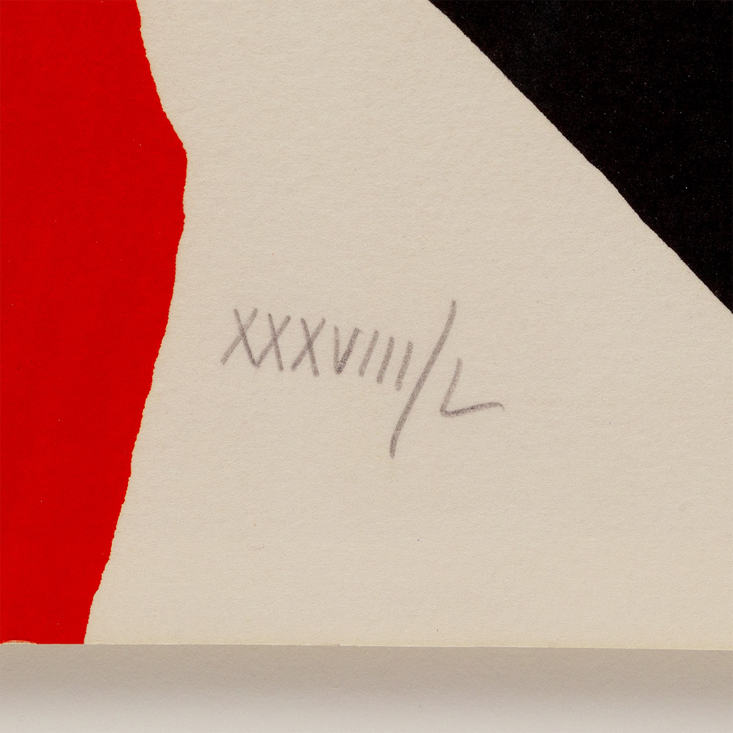 Alexander Calder (1898-1976), Mes Etoffes - 1976 - Detail D3
