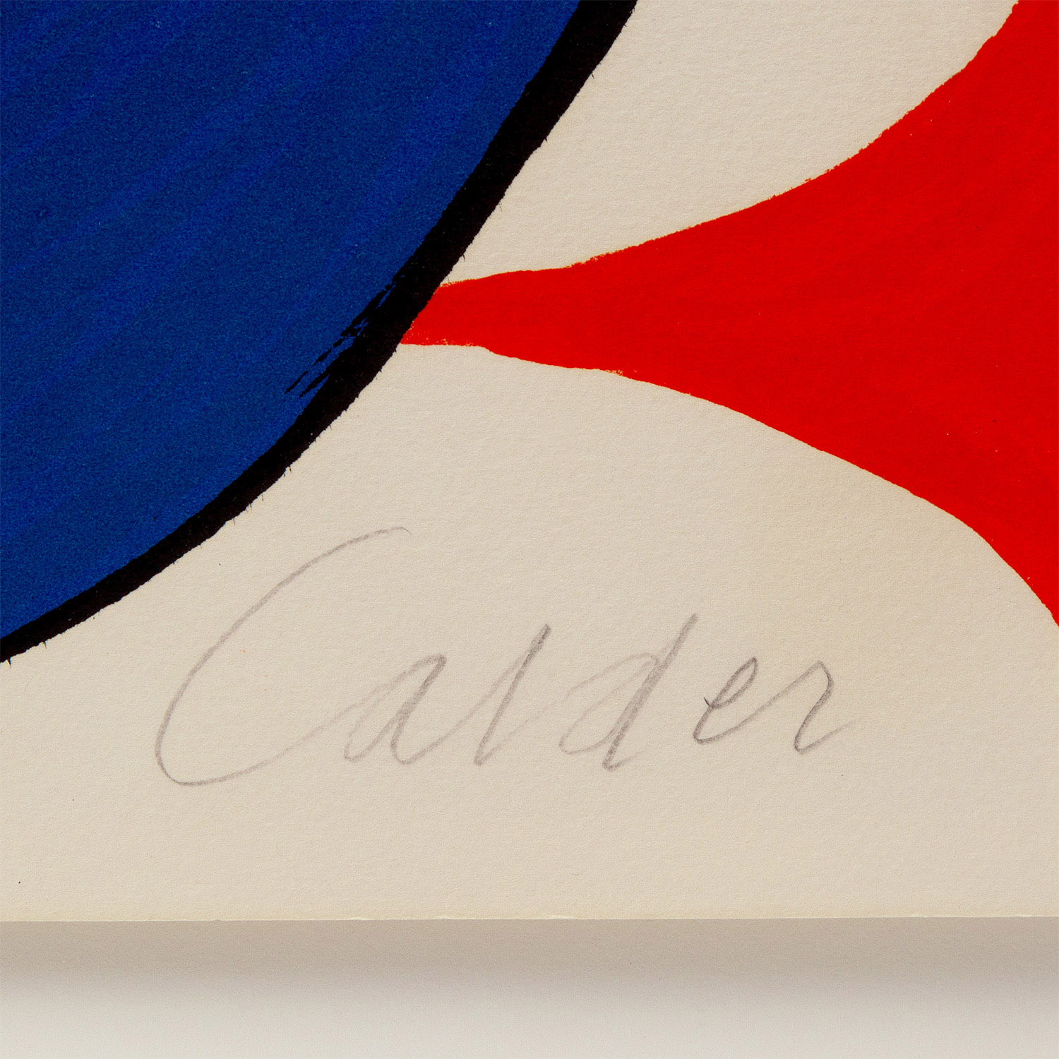 Alexander Calder (1898-1976), Mes Etoffes - 1976 - Detail D4