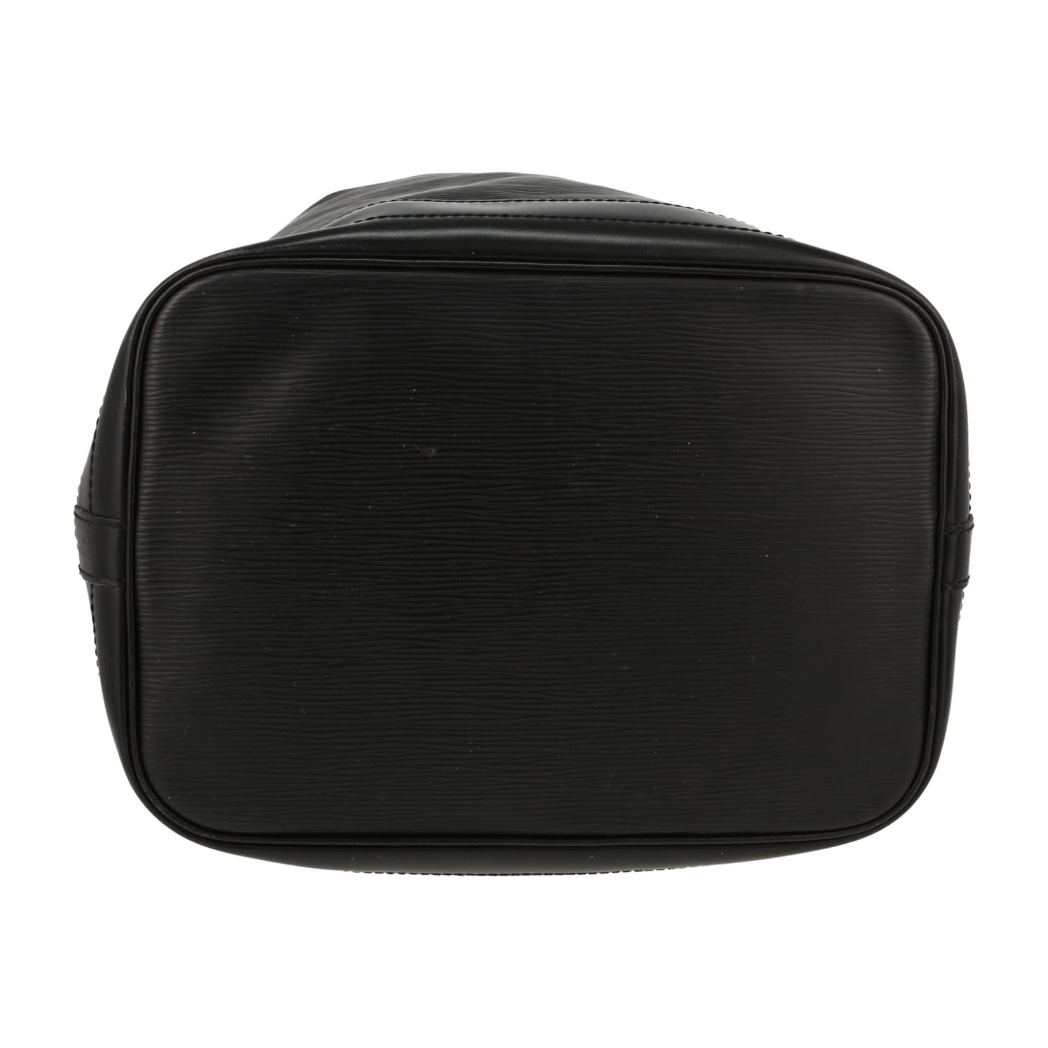 Louis Vuitton  Noé shopping bag  in black epi leather - Detail D1