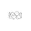 Anello Tiffany & Co Hearts in oro bianco e diamanti - 00pp thumbnail