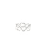 Anello Tiffany & Co Hearts in oro bianco e diamanti - 360 thumbnail