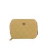 Chanel  Camera shoulder bag  in khaki quilted leather - 360 thumbnail