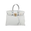 Hermès  Birkin 35 cm handbag  in Bleu Brume togo leather - 360 thumbnail