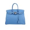 Bolso de mano Hermès  Birkin 35 cm en cuero epsom Bleu Paradis - 360 thumbnail