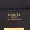 Hermès  Birkin 40 cm handbag  in Bleu Caban togo leather - Detail D2 thumbnail