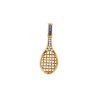 Mellerio  pendant in yellow gold, diamonds and sapphires - 360 thumbnail