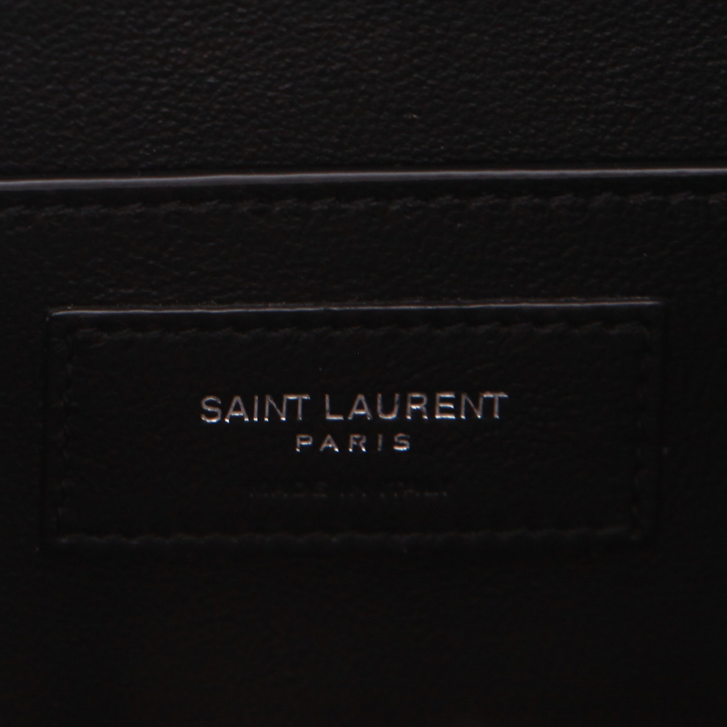 Borsa Saint Laurent  Solférino in pelle nera - Detail D2