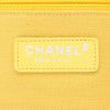 Borsa Chanel Deauville in vimini giallo e pelle gialla - Detail D2 thumbnail